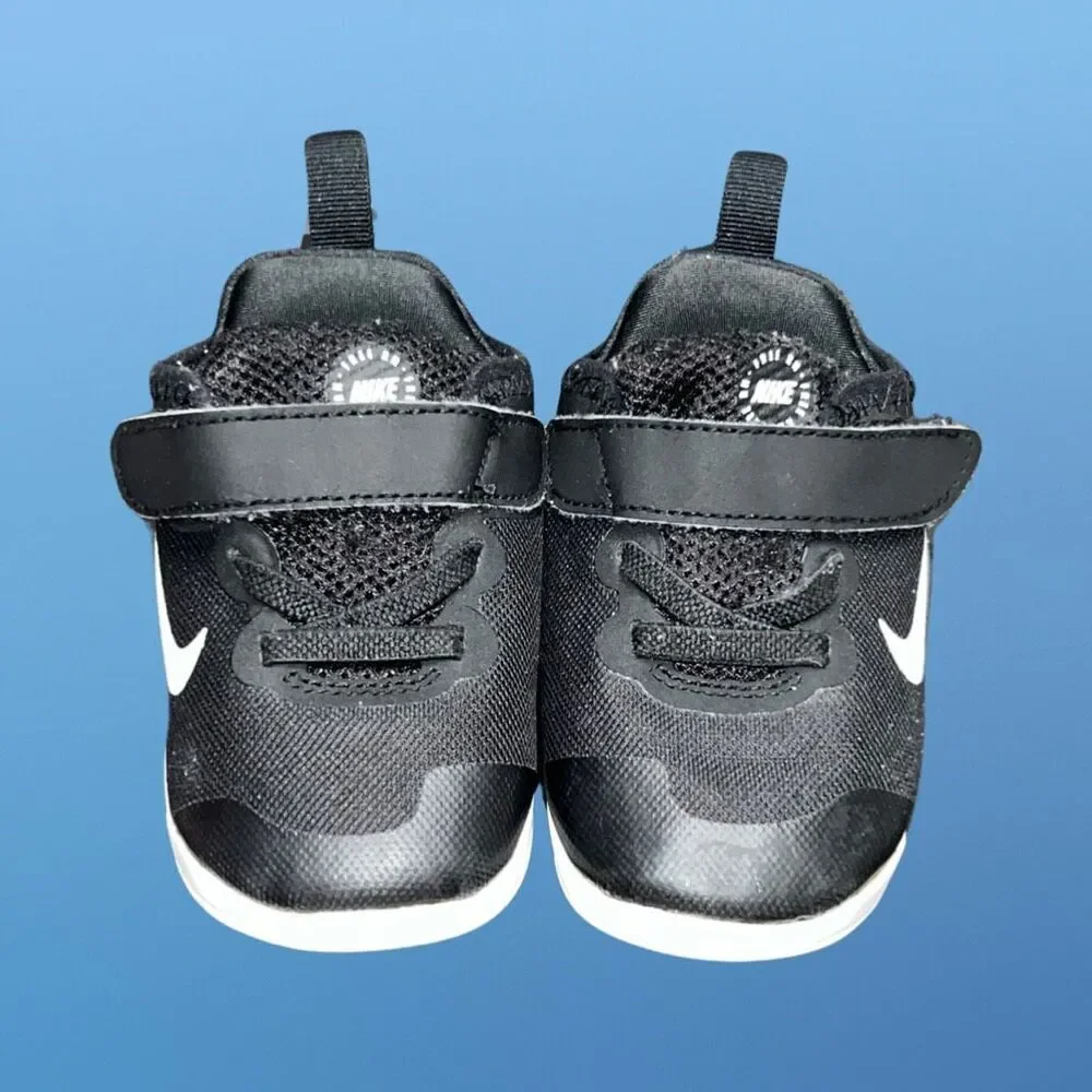 Nike Free Black White Rn 2020 Infant Sneakers Size 6C
